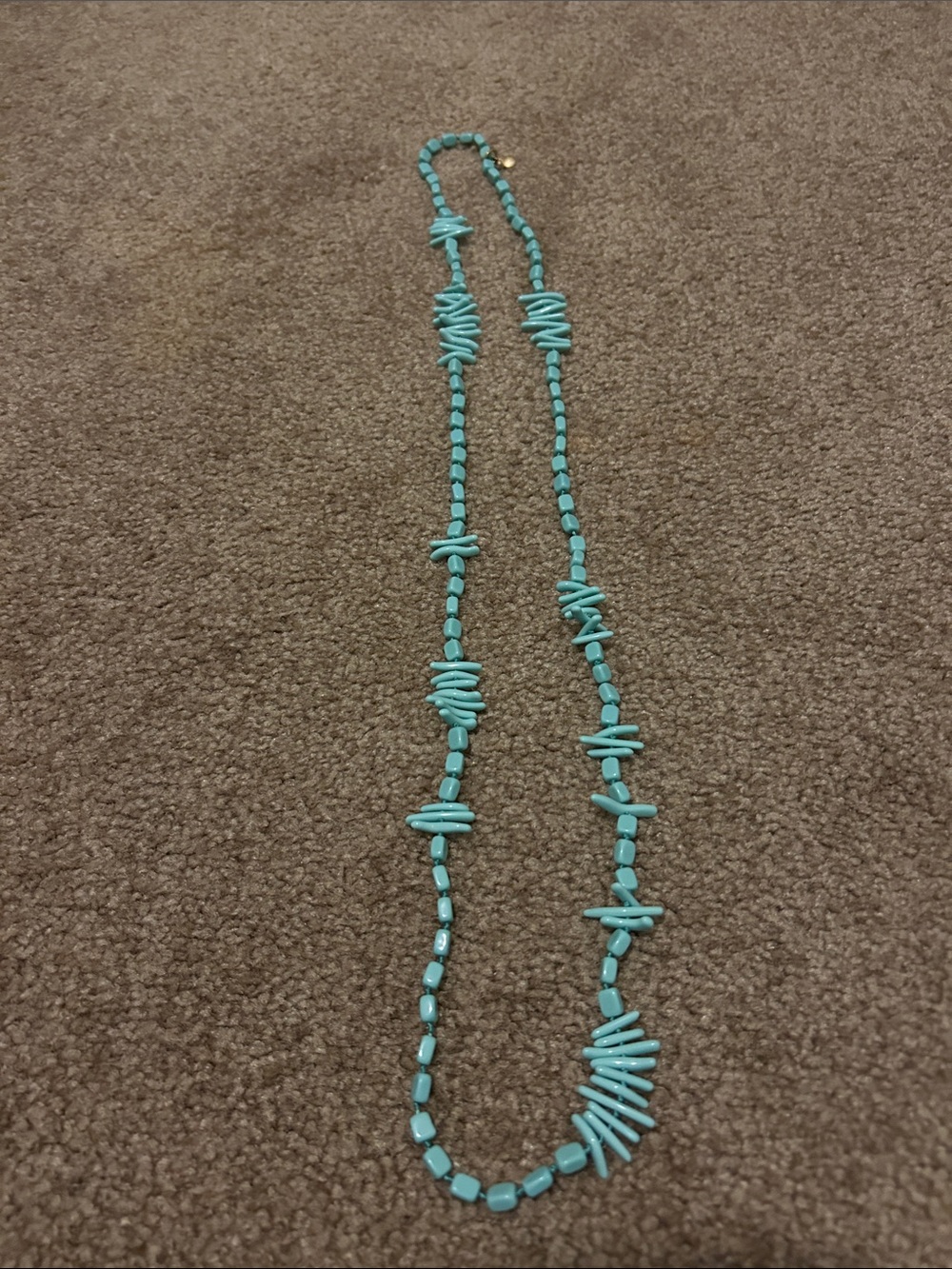 J Crew Turquoise color necklace